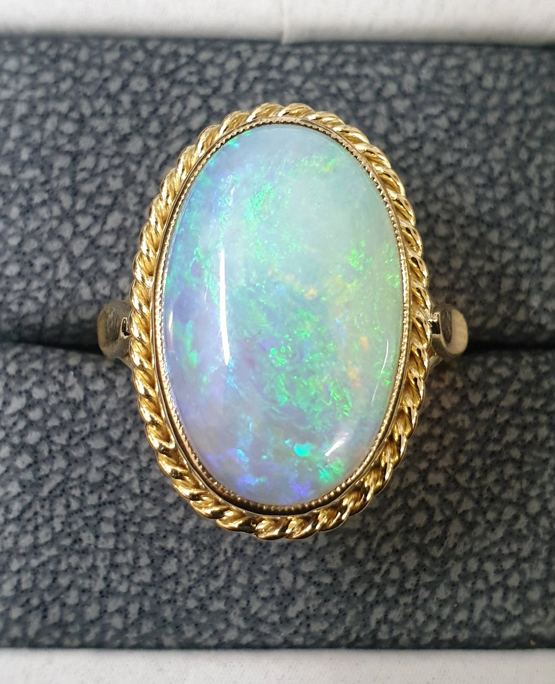 Opal Dress ring - Andrews Jewellers